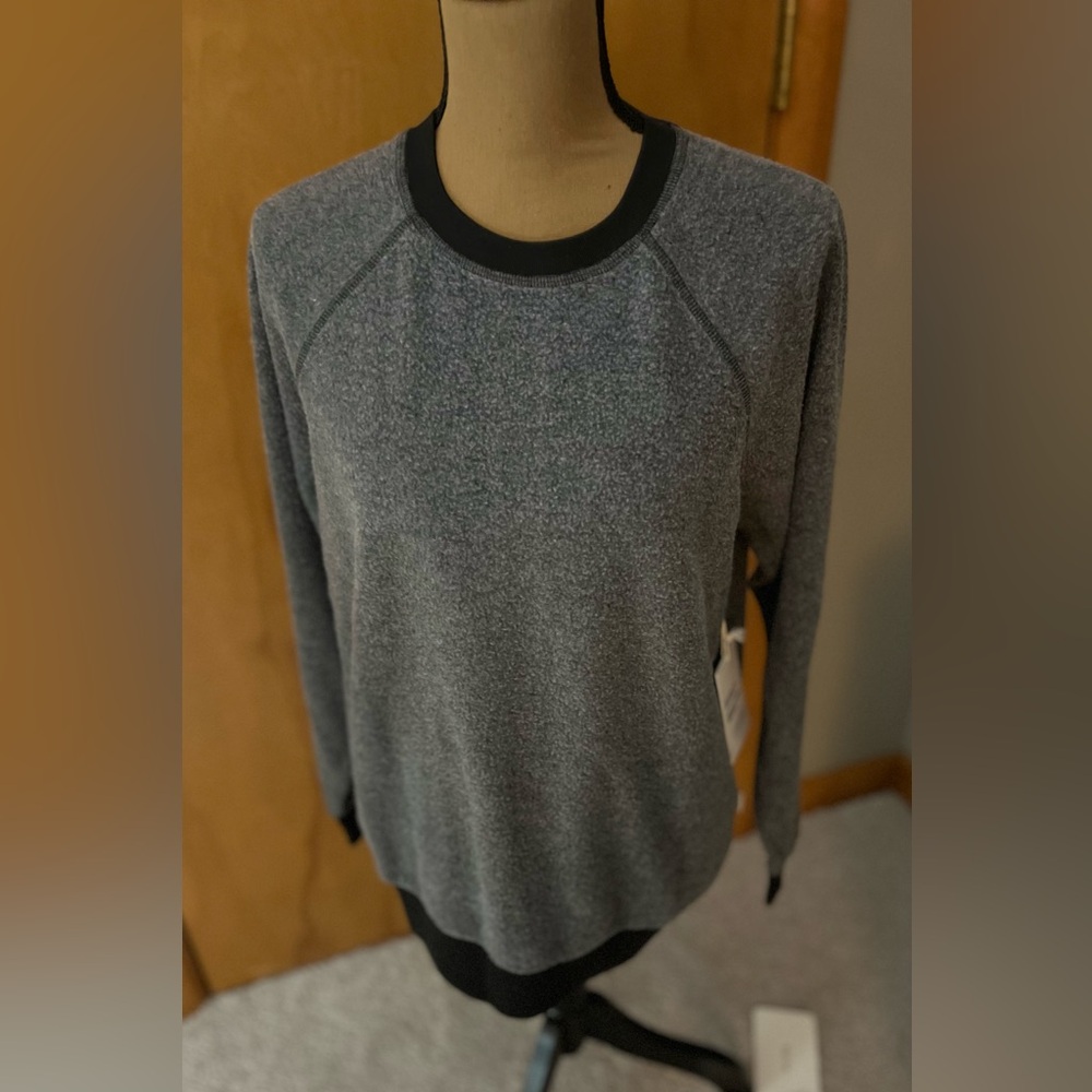 Feat UNISEX blanket blend sweatshirt, SIZE L, Rainforest Color, NEW W/ TAGS,